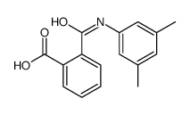 2-[(3,5-dimethylphenyl)carbamoyl]benzoic acid Structure