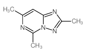 2,4,8-trimethyl-1,3,7,9-tetrazabicyclo[4.3.0]nona-2,4,6,8-tetraene structure