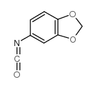 3,4-(Methylenedioxy)phenyl isocyanate Structure