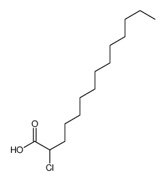 2-chlorotetradecanoic acid Structure