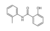 2-hydroxy-N-(2-methylphenyl)benzamide structure
