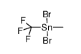 dibromo(methyl)(trifluoromethyl)stannane Structure
