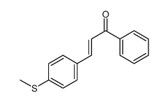 3-(4-methylsulfanylphenyl)-1-phenylprop-2-en-1-one结构式