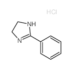 1H-Imidazole,4,5-dihydro-2-phenyl-, hydrochloride (1:1) picture