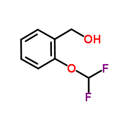 2-(Difluoromethoxy)benzyl alcohol Structure