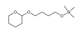 trimethyl(4-((tetrahydro-2H-pyran-2-yl)oxy)butoxy)silane Structure