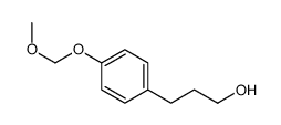 3-(4-(MethoxyMethoxy)phenyl)propan-1-ol Structure
