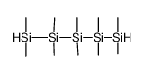 1,5-dihydrodecamethylpentasilane结构式