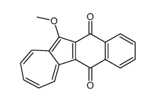 11-methoxynaphtho[2,3-a]azulene-5,12-dione结构式