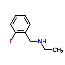 N-(2-Iodobenzyl)ethanamine结构式