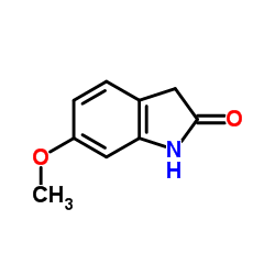 6-甲氧基吲哚啉-2-酮结构式