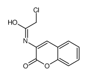 2-chloro-N-(2-oxochromen-3-yl)acetamide Structure
