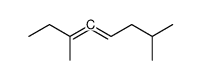 3,7-dimethyl-3,4-octadiene结构式