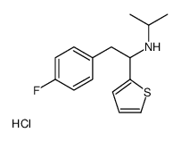 alpha-(p-Fluorobenzyl)-N-isopropyl-2-thenylamine hydrochloride picture