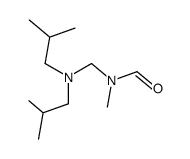 N-[(Diisobutylamino)methyl]-N-methylformamid结构式