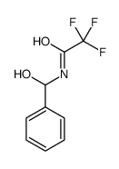 2,2,2-trifluoro-N-[hydroxy(phenyl)methyl]acetamide结构式