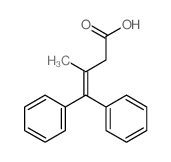 3-Butenoic acid,3-methyl-4,4-diphenyl- Structure