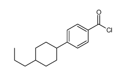 4-(4-丙基环己基)苯甲酰氯结构式
