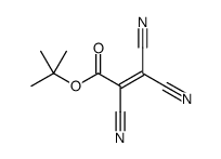 tert-butyl 2,3,3-tricyanoprop-2-enoate Structure