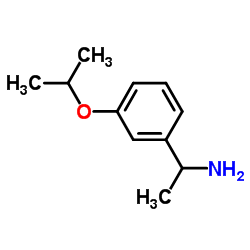 1-(3-Isopropoxyphenyl)ethanamine Structure