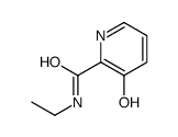 N-ethyl-3-hydroxypyridine-2-carboxamide structure