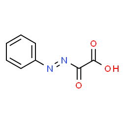 Glyoxylic acid,(phenylazo)- (1CI) structure