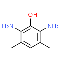 3,5-Xylenol,2,6-diamino- (2CI) Structure