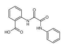 Benzoic acid, 2-[[2-oxo-2-(phenylamino)acetyl]amino] Structure