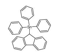 fluoren-9-yl-triphenyl stannane结构式