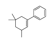 (3,5,5-trimethylcyclohexen-1-yl)benzene Structure