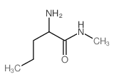 N~1~-methylnorvalinamide(SALTDATA: FREE) structure