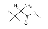 methyl (R)-β-fluorovalinate Structure