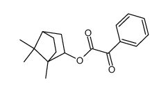 phenyl-glyoxylic acid bornyl ester Structure
