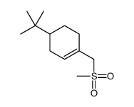 4-tert-butyl-1-(methylsulfonylmethyl)cyclohexene Structure