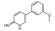 5-(3-甲氧基苯基)吡啶-2-胺结构式