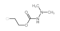 2-chloroethyl N-dimethylaminocarbamate结构式