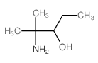 2-amino-2-methyl-pentan-3-ol结构式