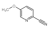 2-Cyano-5-methoxypyridine Structure