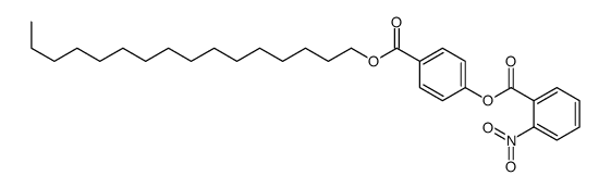(4-hexadecoxycarbonylphenyl) 2-nitrobenzoate Structure