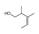 2,3-dimethylpent-3-en-1-ol Structure