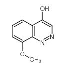 4-Hydroxy-8-methoxycinnoline structure