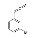 1-bromo-3-propa-1,2-dienylbenzene Structure