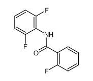 Benzamide, N-(2,6-difluorophenyl)-2-fluoro-结构式