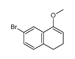 6-bromo-4-methoxy-1,2-dihydronaphthalene Structure