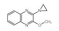 3-aziridin-1-yl-2-methoxy-quinoxaline Structure