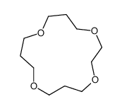 1,4,8,12-tetraoxacyclopentadecane结构式