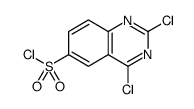 6-Quinazolinesulfonyl chloride, 2,4-dichloro结构式