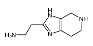 2-(4,5,6,7-tetrahydro-3H-imidazo[4,5-c]pyridin-2-yl)ethanamine结构式