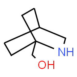 1-HYDROXYMETHYL-2-AZABICYCLO[2,2,2]OCTANE结构式