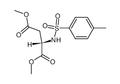 N-tosyl dimethyl aspartate Structure